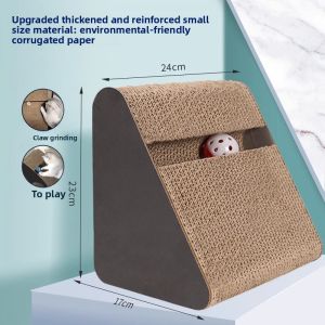 MONLEYTA | Durable Non-Detachable Cat Scratching Board Large Size