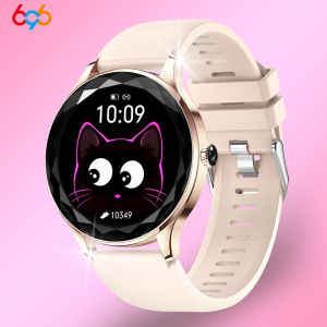 New Women 1.27" Fashion Blue Tooth Call Heart Rate Health Smart Watch Sports Fitness Lady Music Waterproof 2024 Smartwatch