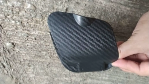 [COD] Tutup Laci Kiri YAMAHA Nmax New 155 Tahun 2020 2021 2022 2023 Cover Bahan Plastik ABS Motif Karbon Asli