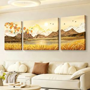 Luxurious Minimalist Modern 3D Effect Wall Art