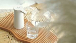 Sothing Dispenser Pompa Galon Air Automatic Pump Rechargeable 2000mAh - DSHJ-S-2004 hitam