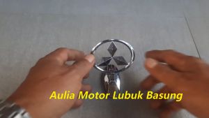 Logo Kap Mesin Mitsubishi Kuda Tredia Galant Mirage Lancer Pajero Out Lander Strada Triton Grandis