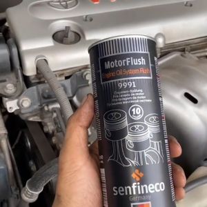 Súc rửa động cơ tẩy cặn bẩn làm sạch khoang nhớt ô tô SENFINECO 9991 Motor Flush Engine Flush dung tích 443ml