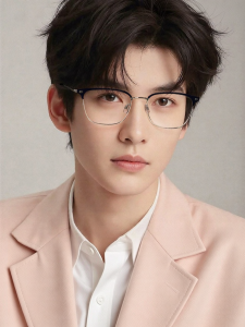 BOLON | Titanium Semi-Rimmed Eyeglass Frames for Myopia