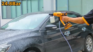 INGCO เครื่องฉีดน้ำแรงดันสูงแบบไร้สาย 20V รุ่น CPWLI2036  (เครื่องเปล่า)  และชุดแบตเตอร์รี่และที่ชาร์จ