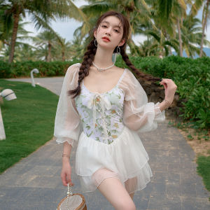 New Arrival Swimsuit Mother and Daughter Dress Style Girls White for Girls Super Fairy Princess Western Style Fairy Swimsuit