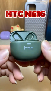 HTC NE16 AI Translator Earbud TWS Wireless Bluetooth Earphones HiFi Sound HD Call Noise Cancelling In-Ear With Mic Wireless Earbuds