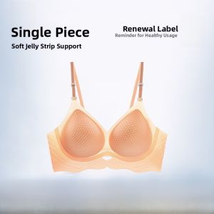 PIER N°5 | Herbal Initial Color Womens Underwear Thin Spring Summer Cool Sensation Breathable Large Chest Illusion Soft Support Backless Bra