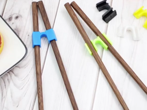 10Pcs Black Chopsticks Helpers Chinese Chopstick Training Clips  Chopstick Helpers for Kid Training