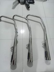 APR POWER PIPE FOR YAMAHA YTX 125 WITH STOPPER WITH SILENCER