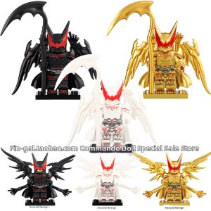 Superhero DC New 52 Dark Hell Batman Action Figure Building Block