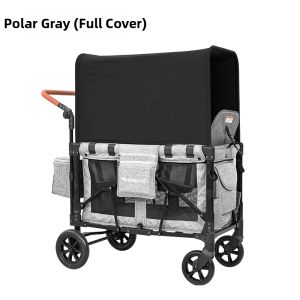 Bebepram | Twin Baby Stroller Adjustable Seat Portable and Foldable