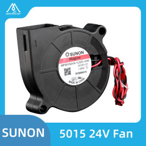 Mellow 3D Printer Accessories Sunon 5015  24V Blower Fan Double Bearing Fan Centrifugal DC Cooling Turbo Fan 5015S