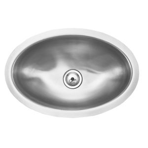 DADIAN | Small Stainless Steel 304 Oval Sink for Small Households