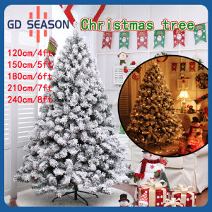 Christmas decoration PVC Xmas Tree with snow Flocking Craft Artificial Christmas Tree For Decoration