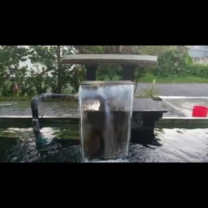 Waterfall water fall 30 cm kolam koi slim minimalis modern keren