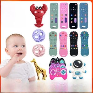 New Arrival Baby Teether Molar Rod Baby Munchkin Soothing Chews Prevent Hand Sucking Remote Control Teether Toys Maternal and Child Supplies