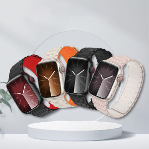 Magnetic Loop for Watch Ultra 2/1 Strap 49mm 45mm 41mm 38mm Women Men 44mm 40mm 42mm 46mm lWatch Series 10 9 8 7 6 5 4 3 2 1 SE SE2 Silicone Two-Tone Sport Band