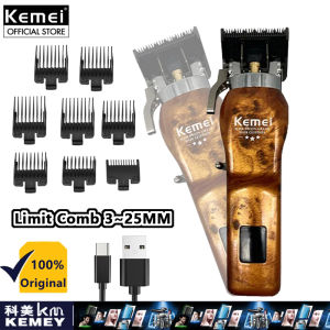 Kemei KM-2291 Hair Clipper Trimmer Professional Barber Razor Automatic Grinding Vintage Original T9 Cut Machine