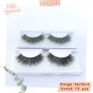 bulu mata 3d 009 ( 12 pasang ) free cover