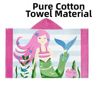 Water Absorbent Quick-Dry Beach Bathrobe