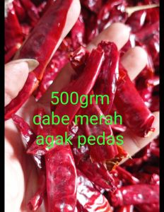 ( 500grm ) CABE MERAH ( SANAM ) tidak pedas