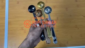 Sendok Takar Penjepit Bungkus Kopi Serbaguna Measuring Coffee Spoon