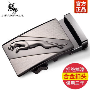 High-End Automatic Buckle Mens Belt High Quality Leather Belt Youth Waist Belt 3.5cm Card Buckle Belt for Jeans