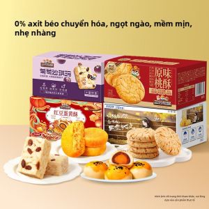 Three Squirrels | Bộ Bánh Thay Thế Bữa Sáng Dinh Dưỡng