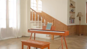 WENCAI Digital Piano 88 Weighted Keys Upright Full-Size Support MIDI Include Sustain3 Pedals Electric Keyboard Piano  for Beginner