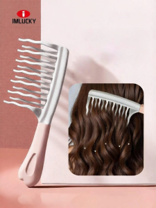 IMLUCKY | Wavy Anti-tangle Volumizing Hair Comb