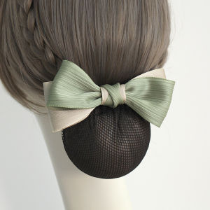 Professional Nurse Hair Accessories Womens Air Stewardess Hairnet Hotel Work Hair Decorations New 2025 Fresh Outburst