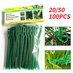20/50/100PCS - Garden zip ties - Length 13CM - Multi functional green garden zip ties - Essential for gardens