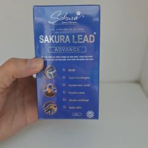 Viên uống Sakura Lead hỗ trợ bổ khớp bảo vệ xương khớp giúp khớp vận động linh hoạt - Hộp 30 viên