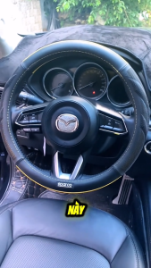 Bọc vô lăng vân lưới 3D Sparco thiết kế thông minh thoáng khí chống trơn trượt phù hợp nhiều dòng xe size 38 cm