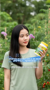 Phân Bón Lá Growmore NPK 6-30-30+TE (Hũ 100g) - Nhập Khẩu Hoa Kỳ Kích Ra Hoa Đồng Loạt Đậu Trái Nhiều Chống Rụng.