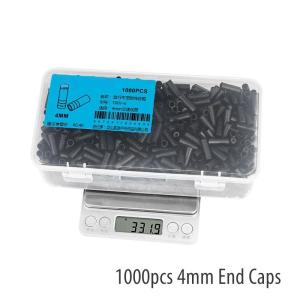 1000 Chiếc Nắp Bảo Vệ Dây Cáp Xe Đạp Chống Bụi Đầu Bịt Cho Xe Đạp Leo Núi MTB Xe Đạp Đường Trường 4mm 5mm Đầu Bịt Nhựa Cho Dây Phanh Dây Chuyển Số