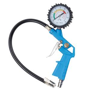 220 PSI Precise Tire Pressure Gauge JP Convenient Pressure Regulation Durable Hose Inflator Pump for SUV/Bike/Truck Tire Repair