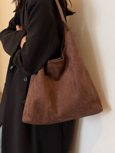 Retro Matte Large Womens Shoulder Bag 2025 New Autumn Winter Tote Commuter Bag High Quality Texture Large Capacity