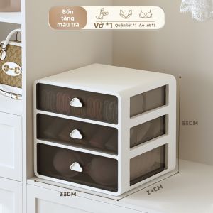 Hộp Lưu Trữ Quần Áo Nội Y Kiểu Ngăn Kéo