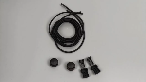 Elastic No Tie Shoelaces for Adults Kids and Elderly One Size Fits All Stretch Lock Laces for Running Walking Hiking Tennis and Daily Wear with Adjustable Secure Fit