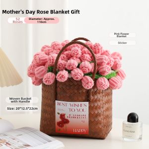 GUSTAGAT | Practical Handmade DIY Gift Rose Bouquet Blanket Gift Box