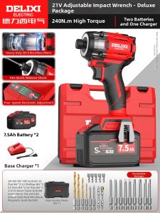 DELIXI Electric | Brushless Impact Driver Compact Electric Screwdriver
