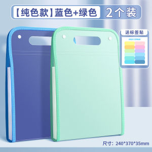 A4 Di Động Accordion Thư Mục Tập Tin Dung Tích Lớn Sinh Viên Túi Giấy Kiểm Tra Phân Loại Chủ Đề Sắp Xếp Lưu Trữ Giá Trị Thẩm Mỹ Cao