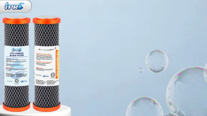 IPRO 10" CTO Activated Carbon Block Filter Cartridge - 5 Micron - CTO Carbon Filter Replacement Universal