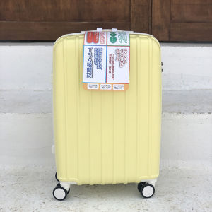 Ultra-Light Durable Luggage 22 Inch Carry-on Suitcase Zippered Travel Bag Womens Small Portable Luggage Fashionable Travel Gear