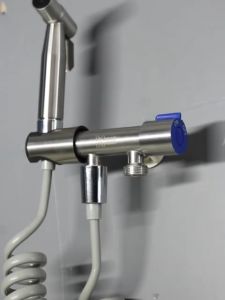 Grosir 1 Set Bidet Jet Shower Toilet + Selang + Kran Bahan Stainless Original