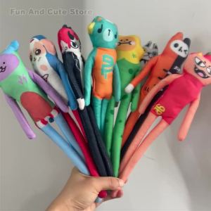 GMMTV FortPeat WilliamEst GeminiFourth Cosplay Doll NetJames Abstract Character Slender Twistable Cotton Doll Room Decoration