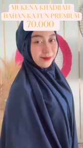 MUKENA KHADIJAH DEWASA BAHAN KATUN MICRO