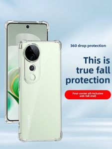 RISEOUS | Anti-Shock Transparent Silicone Case for vivo S19 S19Pro